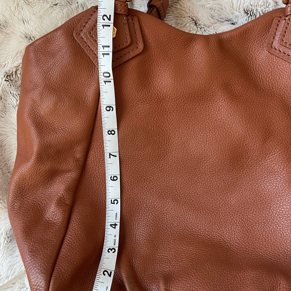 Marc by Marc Jacobs - Classic Q Francesca Brown Leather Top Handle Hobo/Tote Bag - Picture 4 of 14